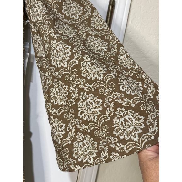 Hyacinth House Moss Printed Russell Mini Dress Olive Size XS NWT - Picture 10 of 16